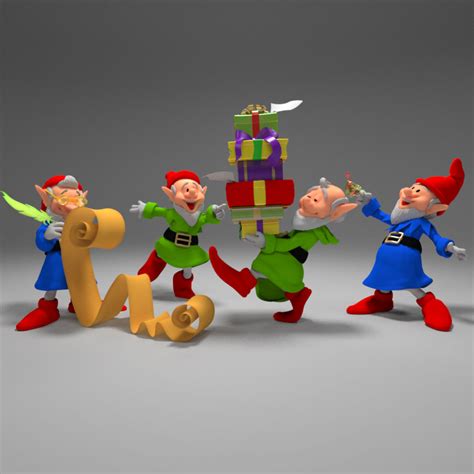 Gnome 3D Model $90 - .ma .max .fbx .obj - Free3D