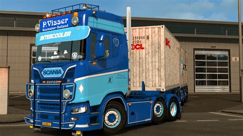 Scania S P. Visser - ETS2 mods | Euro truck simulator 2 mods - ETS2MODS.LT