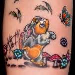 Watercolor tattoo - HUMMING BIRD SPLASH Art Print by John Gray | Society6 - TattooViral.com ...