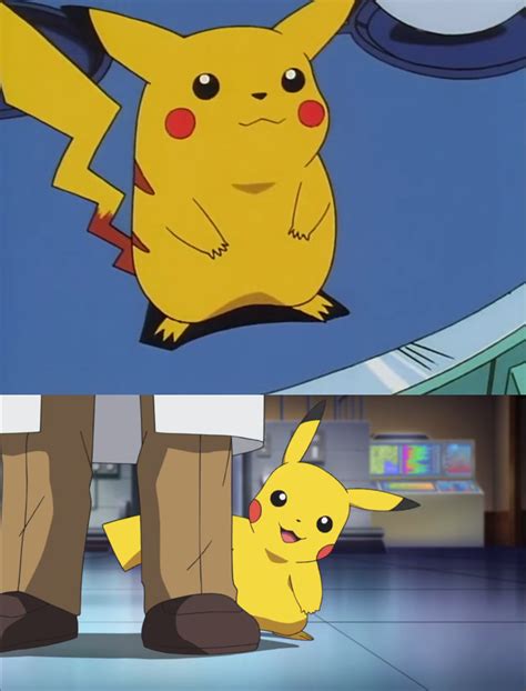 The Evolution of Ash's Pikachu making his debut by Advanceshipper2021 ...