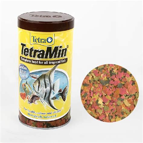 High Quality Tetra Tropical Fish Food 52g 250ML/200g 1000ML Flakes Canister TetraMin Made in ...