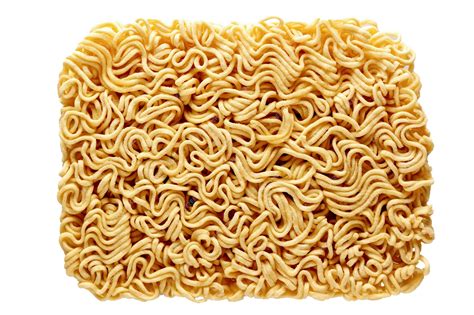 Premium Photo | Dry raw instant noodles, isolate on a white background.