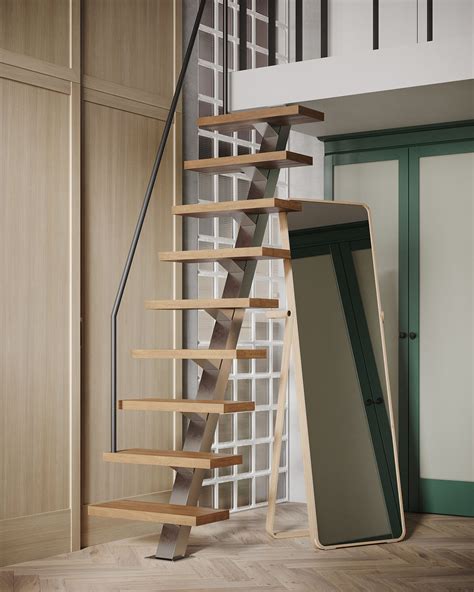 mezzanine staircase | Interior Design Ideas