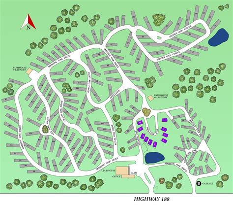 Map - Majestic Oak Resort | Map, Resort, Majestic