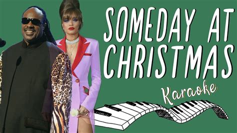 🎹 SOMEDAY AT CHRISTMAS - Andra Day, Stevie Wonder KARAOKE🎤 (Piano Instrumental) Chords - Chordify