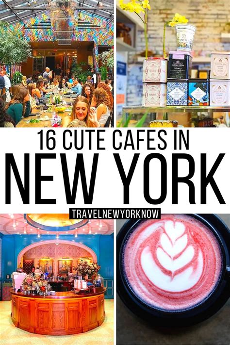 21 Amazing Cute Cafes in NYC that You Do NOT want to Miss.