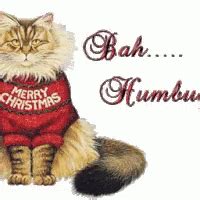 Bah Humbug Christmas Sweaters GIF - BahHumbug ChristmasSweaters Cats - Discover & Share GIFs