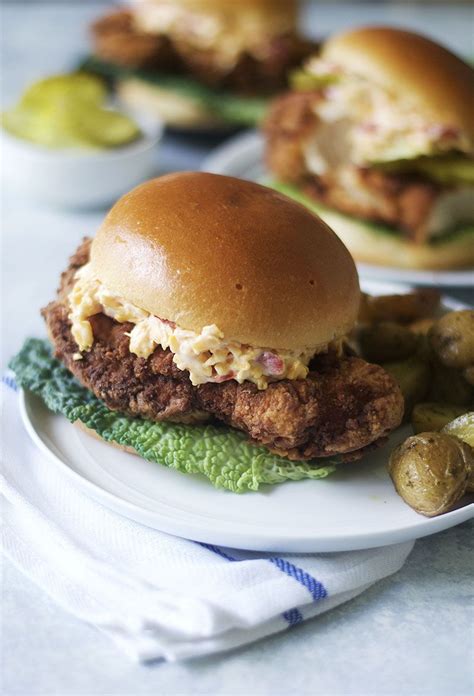 Fried Chicken and Pimento Cheese Sandwich | Sarcastic Cooking | Recipe | Pimento cheese ...