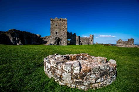 Llansteffan Castle Carmarthen Wales, United Kingdom