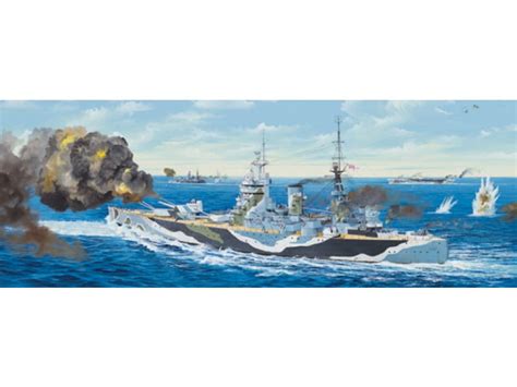 Trumpeter HMS Rodney Nelson Class Battleship 1:200 Scale Plastic Model ...