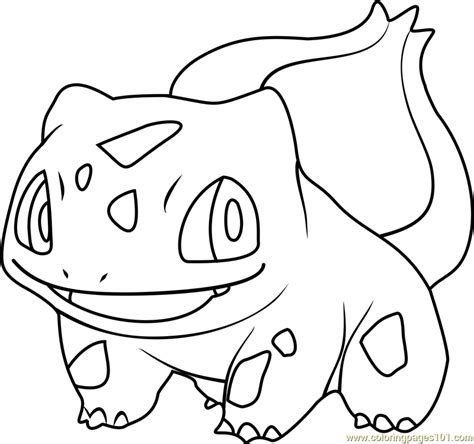 Bulbasaur Pokemon Coloring Page for Kids - Free Pokemon Printable Coloring Pages Online for Kids ...