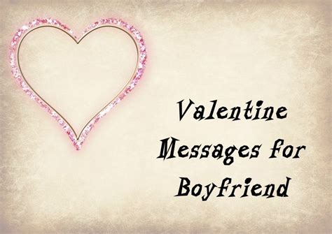 175 Romantic Valentine Messages for Boyfriend - Little SiRa