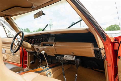 1969 Dodge Charger General Lee Interior