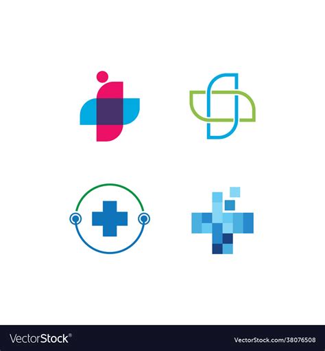 Medical cross Royalty Free Vector Image - VectorStock