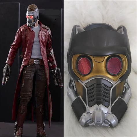 Takerlama Guardians of the Galaxy Helmet Mask Cosplay Peter Quill Helmet Latex Star Lord Helmet ...