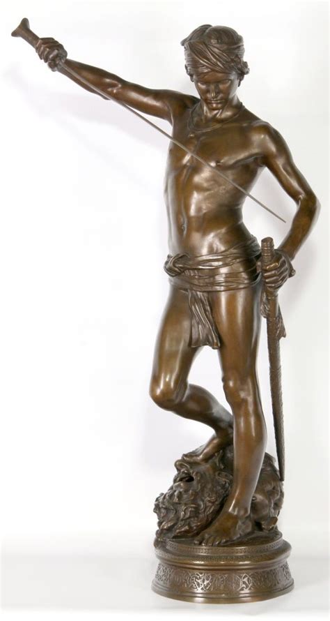 Sold at Auction: Antonin Mercié, AFTER ANTONIN MERCIE (1845-1916) BRONZE SCULPTURE, | Western ...