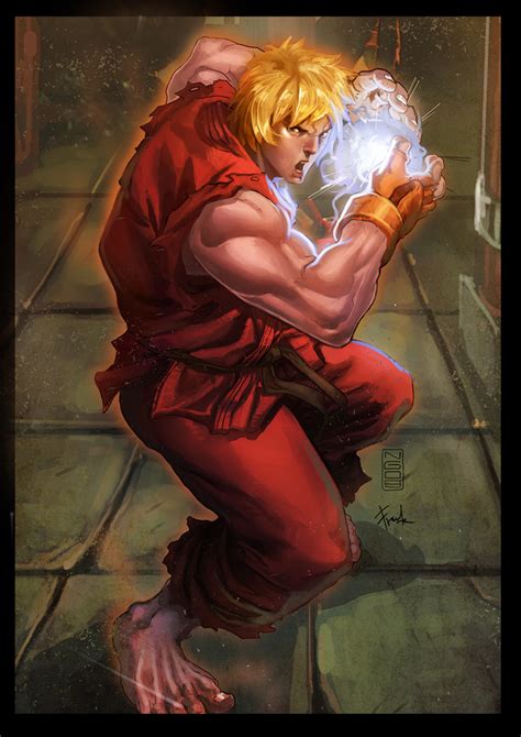 Ken - Street Fighter by ChekydotStudio on DeviantArt