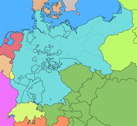 Map of Second German Reich (German Empire) by TovarishZoeyMaps on ...