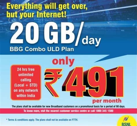 BSNL Broadband Plans Starts from ₹99 with 1.5GB Daily Data Benefit ...