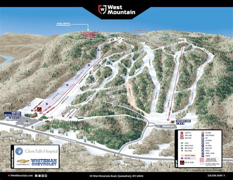 West Mountain Trail map - Freeride