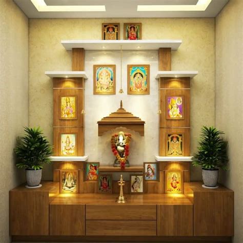 15+ trending wooden mandir designs for home