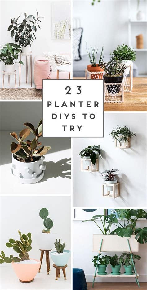 (Green) Thumbs Up: 23 Unique DIY Planters You'll Actually Want to Make