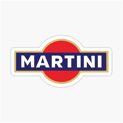 "Martini Racing " Sticker for Sale by Tashaffington | Redbubble