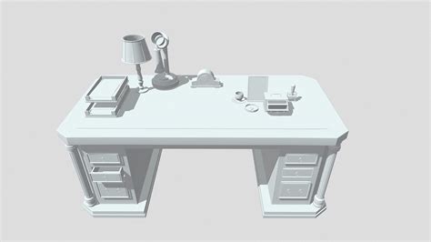 cabinet desk composition start - Download Free 3D model by korolevalidia (@korolevalidia213 ...