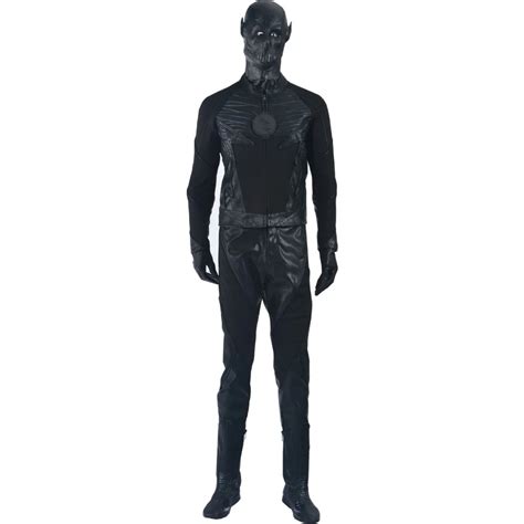 Hight quality The Flash Season 2 Zoom Cosplay Costume full set black zoom suit with boots adult ...