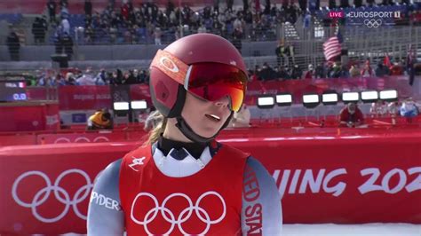 Winter Olympics 2022 - Mikaela Shiffrin finishes ninth in super-G as ...