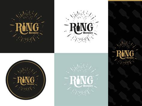 Ring Brewery | Logo design by AGC - Arnaud Cantaloube on Dribbble