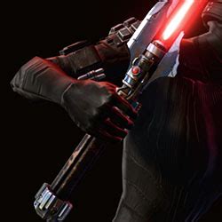 Darth Malgus Lightsaber (Damaged)