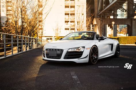 Audi R8 GT Spyder with Black Diamond PUR Wheels - GTspirit