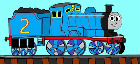 Edward the blue engine by spongebobdeku2002 on DeviantArt