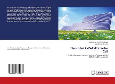 Buy Thin Film CdS-CdTe Solar Cell: Fabrication and characterization of ...