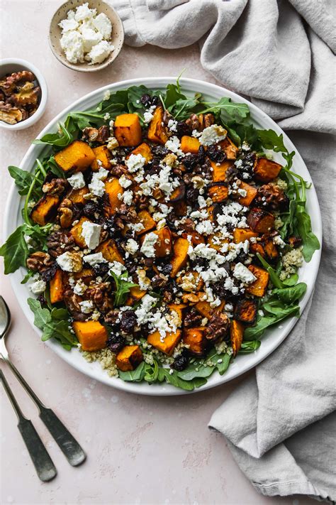 Roasted Pumpkin Salad With Quinoa & Feta | Walder Wellness, Dietitian