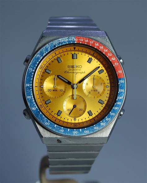 SOLD 1983 Seiko 7A28-7030 'Pogue' Chronograph - Birth Year Watches