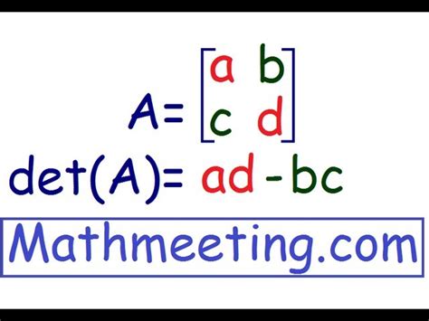 Year 11 Matrices 3 (Determinants/Inverses) - Lessons - Blendspace