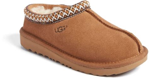 UGG Suede Ugg K-tasman Ii Embroidered Slipper in Brown - Lyst