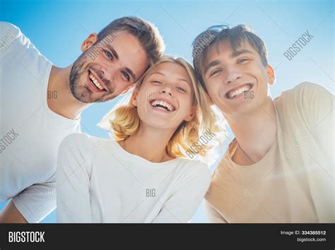 Happy Group Young Image & Photo (Free Trial) | Bigstock