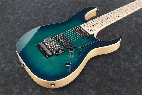 Ibanez RG Prestige RG752AHM NGB 7 String Nebula Green Burst Electric G