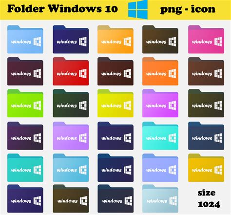 0 Result Images of Windows 11 Folder Icons For Windows 10 - PNG Image Collection