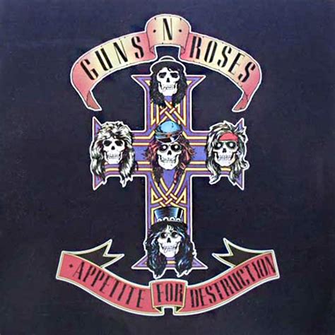 Guns N Roses Appetite For Destruction Album Cover