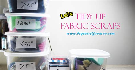 How To Store Fabric Scraps