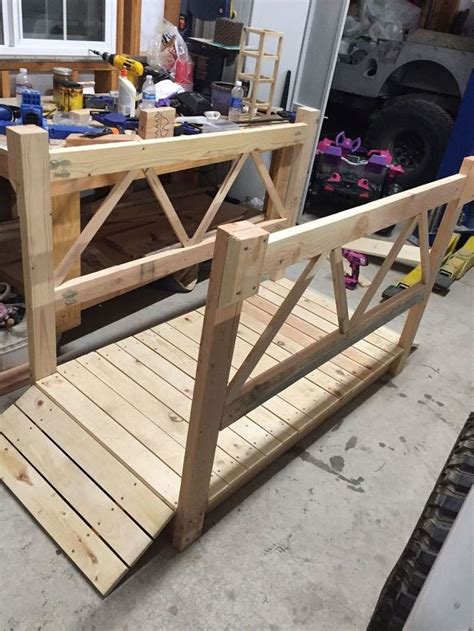 DIY Wood Garden Bridge | Hometalk