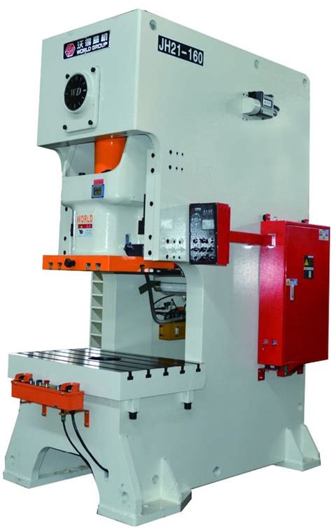 JH21 Power Industrial Metal Stamping Machine , 2450KG Metal Punch Press Machine