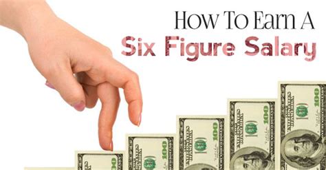 How to Earn a Six Figure Salary: Excellent Guide - WiseStep