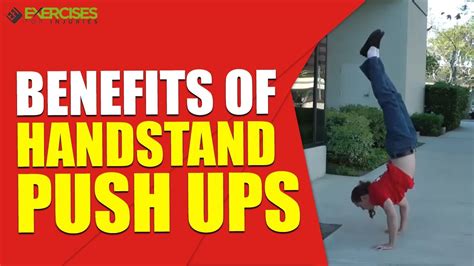 Benefits of Handstand Push Ups - YouTube