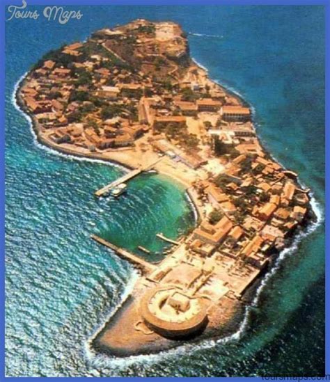 Senegal Map Tourist Attractions - ToursMaps.com