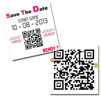 Faire Part Mariage Qr Code - freepict-fairepartmariage